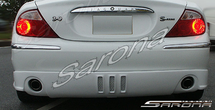 Custom Jaguar S Type  Sedan Rear Lip/Diffuser (2000 - 2004) - $450.00 (Part #JG-002-RA)